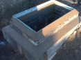 Manhole built ready for lid