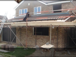 Photo of Rear and side house extension constructed in Sheffield. Built in 2009.